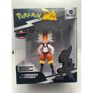 Pokemon Trainer Select Series 9 Articulated Cinderace Figure